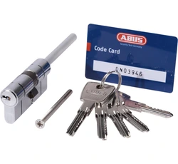 Цилиндровый механизм ABUS со штоком KD6PSN Z35/K30 65 mm (30+10+25)