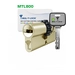 Цилиндровый механизм ключ-ключ Мультилок (Светофор) MTL800 80 mm (30+10+40), латунь + шестерня