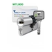 Цилиндр ключ-ключ MulTLock (Светофор) MTL800 106 mm (38+10+58), никель + шестерня