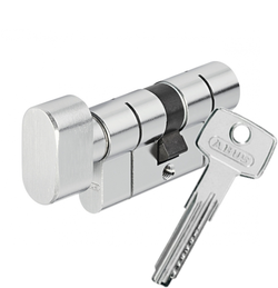 Купить Профильный цилиндр ключ-вертушка ABUS KD6PSN Z30/K30 60 mm (25+10+25) с удлиненной шейкой ключа по цене 3`210 руб. в Москве