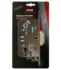 Купить Защелка магнитная AGB Mediana Polaris под цилиндр с отв. пл. + крепеж (BOX) по цене 2`080 руб. в Москве