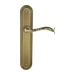 Дверная ручка Extreza 'AGATA' (Агата) 310 на планке PL05, матовая бронза (wc)