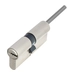 Цилиндровый механизм ключ-длинный шток Mul-T-Lock (Светофор) Integrator 77 mm (41+10+26), никель + флажок