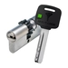 Цилиндровый механизм ключ-ключ Mul-T-Lock (Светофор) MTL300 140 mm (65+10+65), никель + шестерня