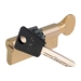 Цилиндровый механизм ключ-вертушка Mul-T-Lock 7x7 86 mm (33+10+43), латунь + шестерня