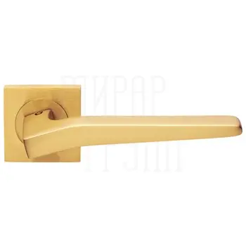 Дверные ручки на розетке Morelli Luxury 'Hill' матовое золото