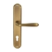 Дверная ручка Extreza 'ALDO' (Альдо) 331 на планке PL01, матовая бронза (cyl)