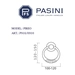 Дверная ручка-стучалка Pasini Pasini 'Pireo', схема