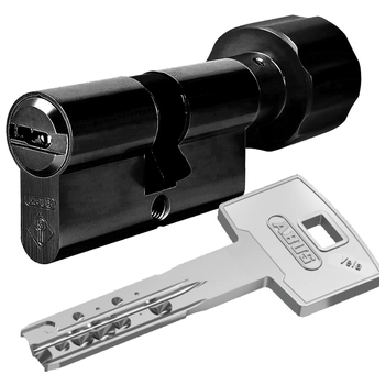 Цилиндровый механизм Abus Vela.2000 MX ключ-вертушка 100 mm (35+10+55) черный