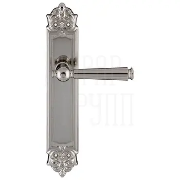 Дверная ручка Extreza 'ANNET' (Аннет) 329 на планке PL02 никель (key)