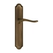 Дверная ручка Extreza 'ARIANA' (Ариана) 333 на планке PL03, матовая бронза (key)