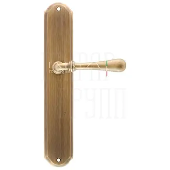Дверная ручка Extreza 'EVA' (Эва) 319 на планке PL01 матовая бронза