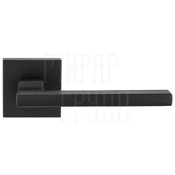 Дверная ручка Extreza Hi-Tech 'ROKSI' (Рокси) 107 на квадратной розетке R11 черный