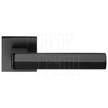 Дверная ручка на квадратной розетке Forme 339 'Alba' (FIXA) черный