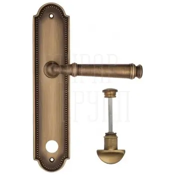 Дверная ручка Fratelli Cattini 'FARFALLA' на планке PL248 матовая бронза (wc-2)