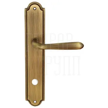 Дверная ручка Extreza 'ALDO' (Альдо) 331 на планке PL03 матовая бронза (wc)