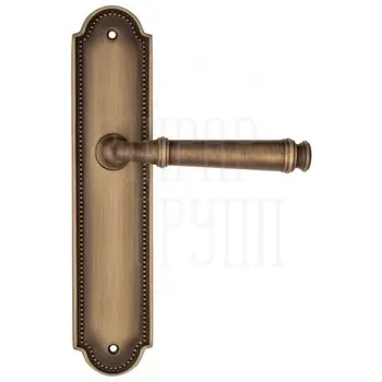 Дверная ручка Fratelli Cattini 'FARFALLA' на планке PL248 матовая бронза