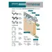 Система для раздвижной двери K.SISTEM SET-120: трек 2 м, нагрузка до 120 кг, схема или фото