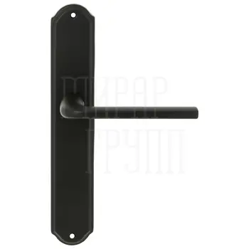 Дверная ручка Extreza 'TERNI' (Терни) 320 на планке PL01 черный